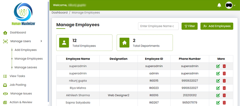 Employee Database Big Image